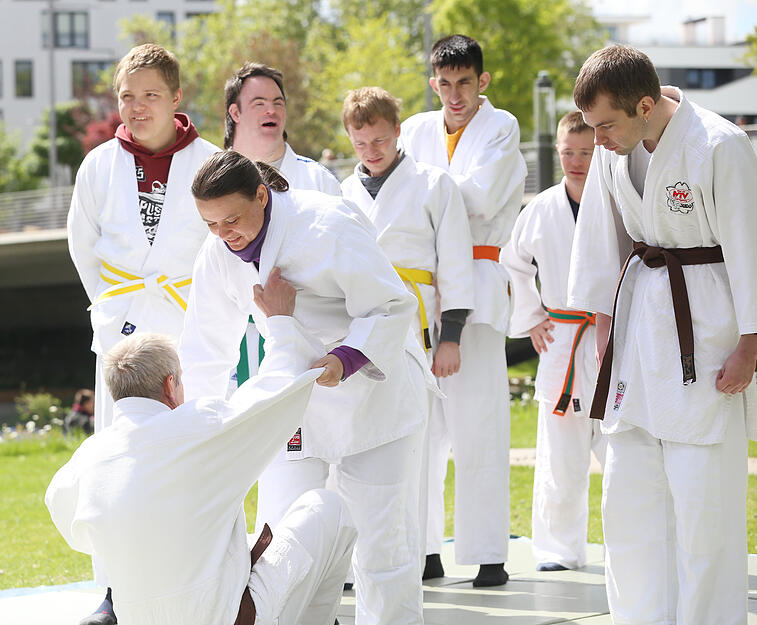 Inklusionstag auf der Buga