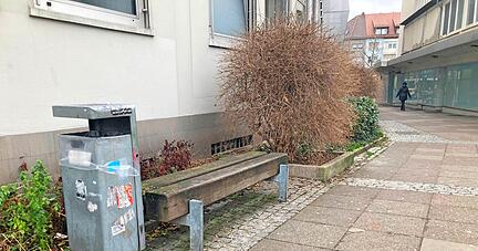 An der Stelle hat vor gut einer Woche ein Unbekannter ein Messer eingesetzt und einen Passanten verletzt. Die Tat ereignete sich kurz nach Mitternacht.
Foto: K&uuml;mmerle