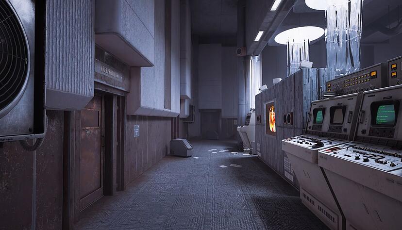 Ostdeutschland im Jahr 1984 bietet in dieser Welt fortschrittliche Technik.