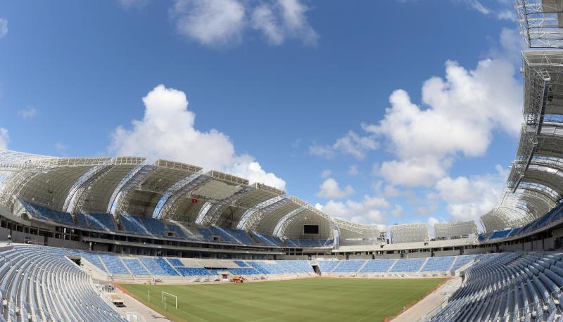 Die Arena das Dunas in Natal. Foto: Marcus Brandt
