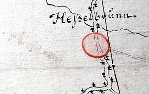 Auf der "Mappa Generalis" von 1787 ist der Hinrichtungsort markiert.
Fotos: privat Auf der "Mappa Generalis" von 1787 ist der Hinrichtungsort markiert.
Fotos: privat