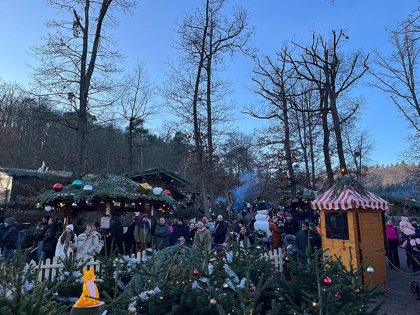 Bilder vom Winterwunderwald Tripsdrill