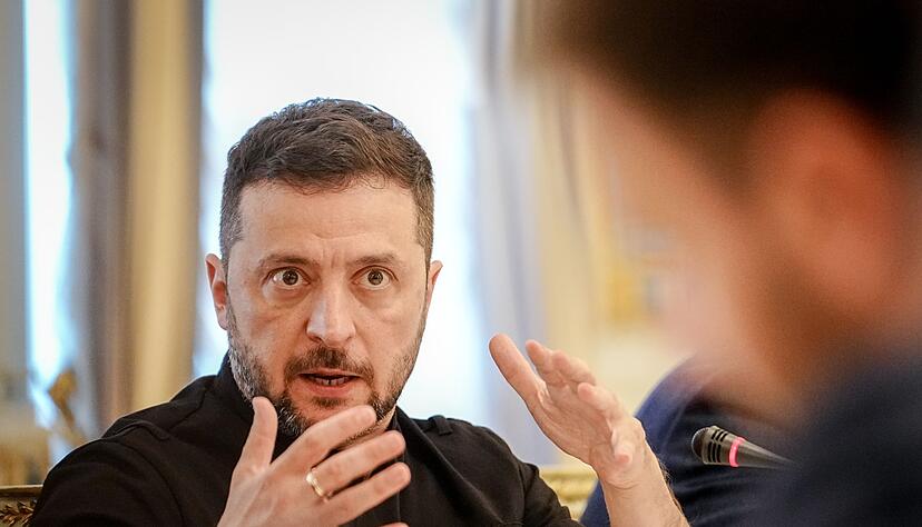 Selenskyj: Putin will nicht verhandeln. (Archivbild) Selenskyj: Putin will nicht verhandeln. (Archivbild)