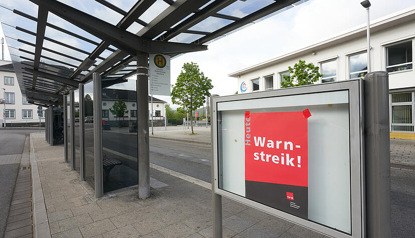 Die Gewerkschaft Verdi hat für Dienstag und Mittwoch zu Warnstreiks in rund 30 privaten Busbetrieben aufgerufen. Mehrere davon befinden sich Landkreis Heilbronn. Foto: dpa/Archiv