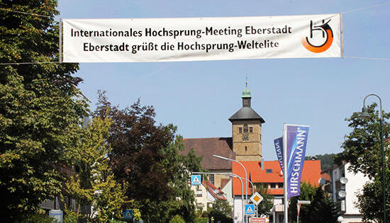 Eberstadt grüßt zum letzten Mal die Hochsprung-Elite. Foto: Archiv/Krezer