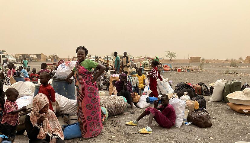 Flüchtlinge aus dem Sudan (Archivbild) Flüchtlinge aus dem Sudan (Archivbild)