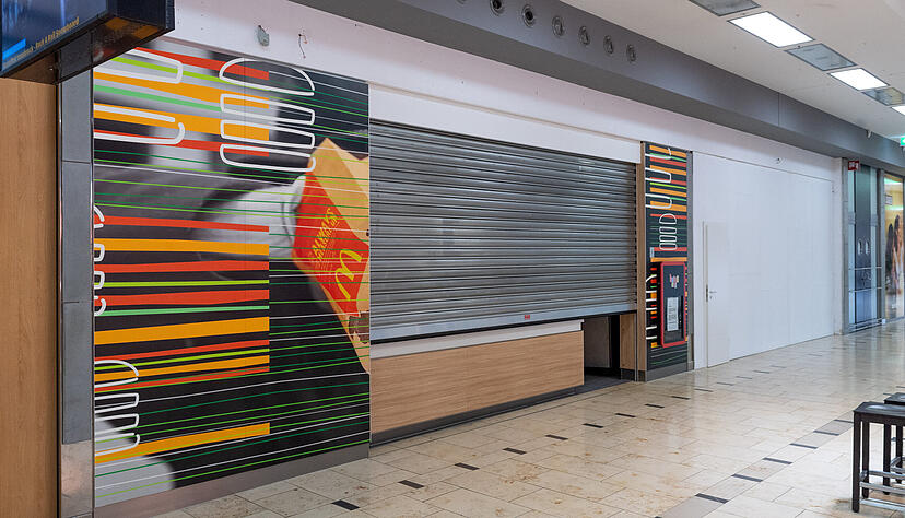 Seit Ende November ist die McDonald's-Filiale in der Stadtgalerie geschlossen. Seit Ende November ist die McDonald's-Filiale in der Stadtgalerie geschlossen.