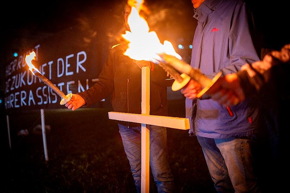 "Rund 30 Menschen waren am Protest beteiligt", sagt Maren Of, Gewerkschaftssekretärin der IG Metall Stuttgart.