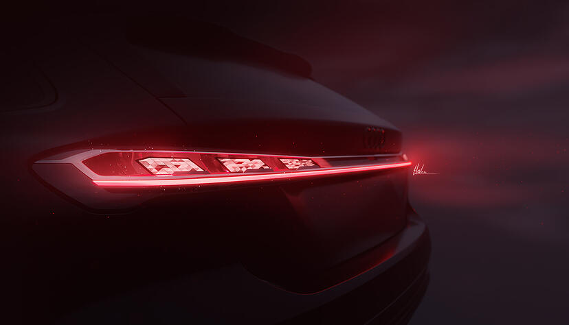 Audi hat ein erstes Detailfoto des neuen A5 veröffentlicht. Enthüllt wird der Wagen aus Neckarsulm am Dienstag. Audi hat ein erstes Detailfoto des neuen A5 veröffentlicht. Enthüllt wird der Wagen aus Neckarsulm am Dienstag.