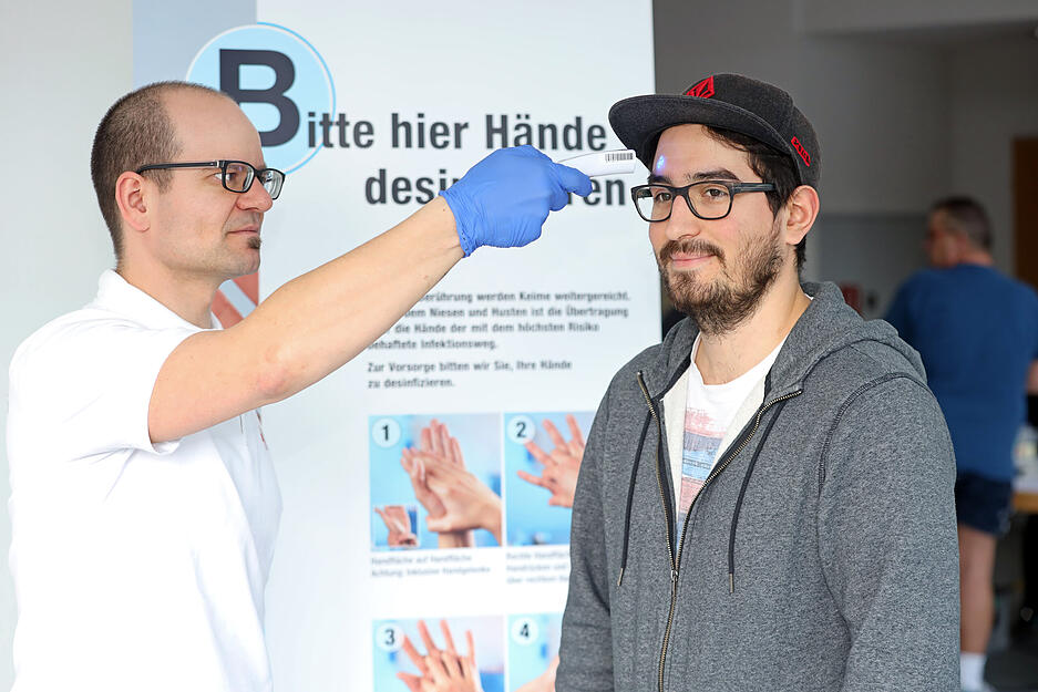 Blutspenden in Zeiten von Corona, Bad Friedrichshall