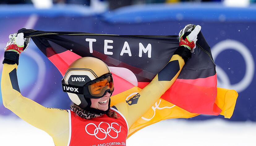 Daniela Maier feiert ihren gr&ouml;&szlig;ten Triumph.