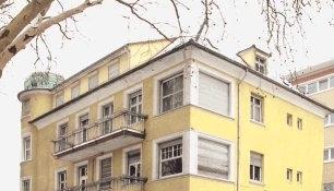 Die gelbe Villa an der Badstraße 64 wurde 1925 im neobarocken Stil erbaut. Seit kurzem steht sie leer. Das Handelsunternehmen Kaufland hat Interesse.Foto: Dirks