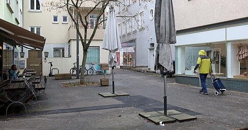 Kein sch&ouml;ner Ort: Die Eichgasse Heilbronn soll deshalb aufwendig saniert und aufgewertet werden.