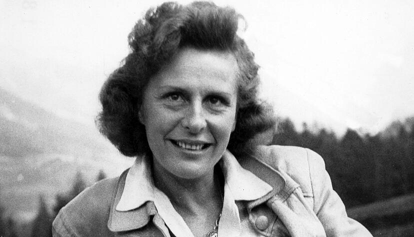 1945 wurde Leni Riefenstahl verhaftet - dieses Bild entstand kurz zuvor.
