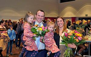 März 2020: In Untereisesheim stimmen 98,6 Prozent der Wähler für eine zweite Amtszeit von Bernd Bordon. Foto: Archiv/Mugler März 2020: In Untereisesheim stimmen 98,6 Prozent der Wähler für eine zweite Amtszeit von Bernd Bordon. Foto: Archiv/Mugler