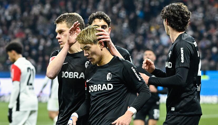 Traf aus dem Nichts zur Freiburger F&uuml;hrung: Ritsu Doan.