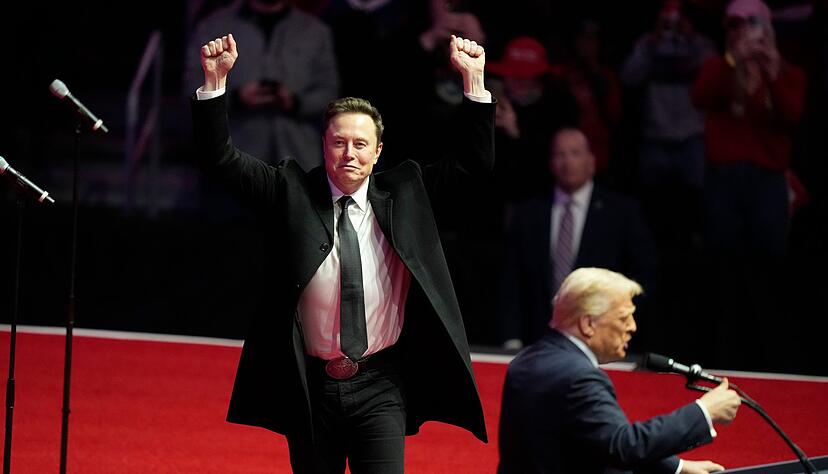 Donald Trump ist offen daf&uuml;r, dass Tiktok an Elon Musk geht.