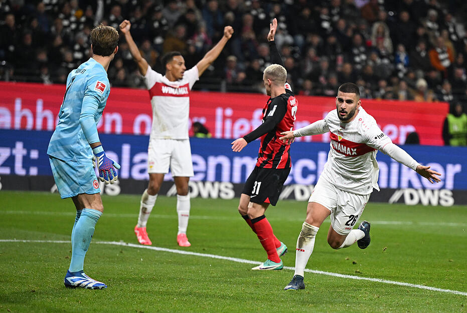 Mit zwei Toren sorgte Deniz Undav für den Sieg des VfB Stuttgart.