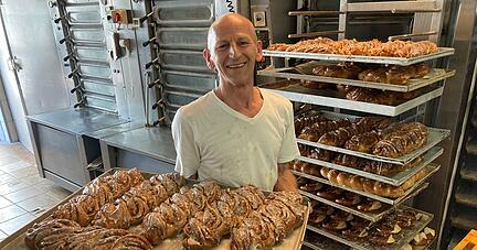 Die Nusszöpfe der Bäckerei Dörzbach galten als Verkaufsschlager. In den letzten Wochen der Bäckerei gab es sogar Bestellungen aus Hamburg.
