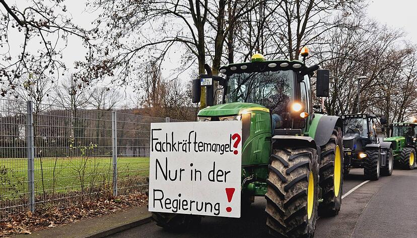 Die Bauernproteste am Montag werden trotz Kompromiss der Regierung stattfinden.