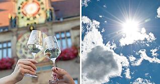 Das Wetter wird noch mal richtig Sommerlich, auch in Heilbronn könnte die 30-Grad-Marke geknackt werden.