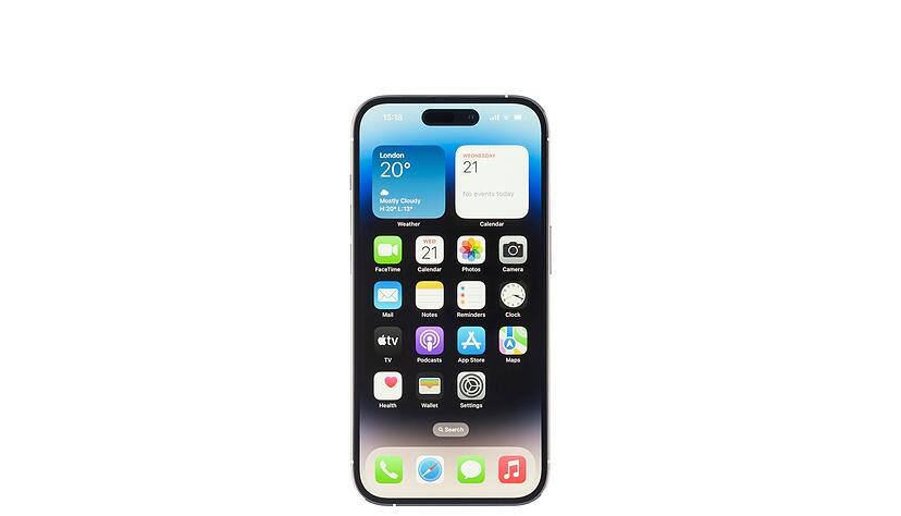 Mit 1300 Euro Kaufpreis kein Schnäppchen: Aber das iPhone 14 Pro steht an der Spitze des Vergleichs.