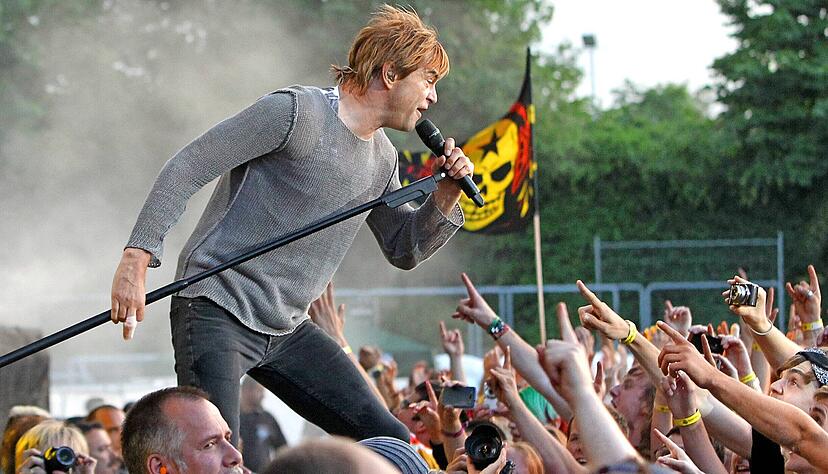 Die Toten Hosen spielten auch schon mal in Heilbronn.