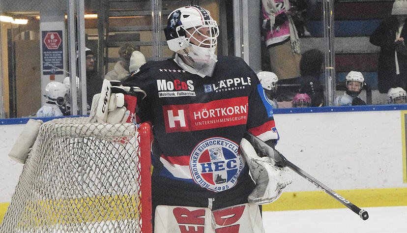 Eisb&auml;ren-Goalie Riku T&ouml;rnqvist ist in der Baden-W&uuml;rttembergliga ein zuverl&auml;ssiger R&uuml;ckhalt gewesen.