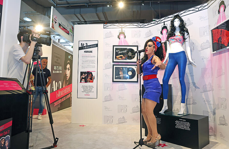 Amy Winehouse Ausstellung im Bikini Art Museum Bad Rappenau