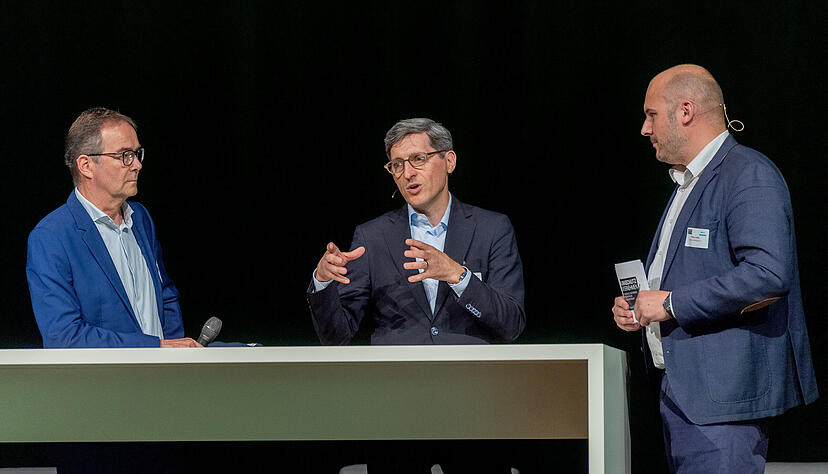 Klimaschutz "liegt in unserer DNA", sagt der Chef von EBM-Papst, Jörg Geißdörfer. Klimaschutz "liegt in unserer DNA", sagt der Chef von EBM-Papst, Jörg Geißdörfer.