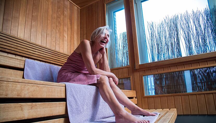 Glücksfall: Wer die Sauna für sich alleine hat, muss sich nicht über andere Menschen ärgern. Glücksfall: Wer die Sauna für sich alleine hat, muss sich nicht über andere Menschen ärgern.