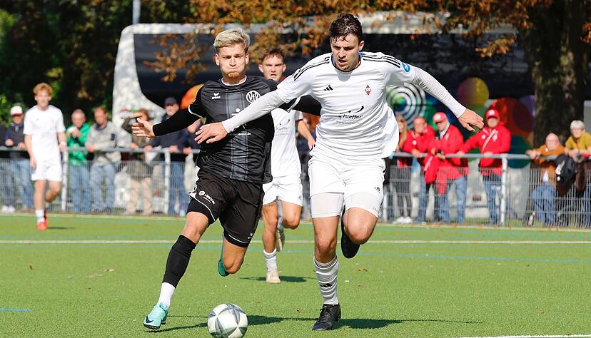 Der VfR Heilbronn macht auch gegen die favorisierten Sportfreunde aus Dorfmerkingen kein schlechtes Spiel, aber Roman Kasiar und Co. ist ein Sieg momentan nicht verg&ouml;nnt.