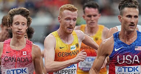 Frederik Ruppert musste sich über die 3.000 Meter Hindernis mit dem zwölften Platz zufriedengeben.