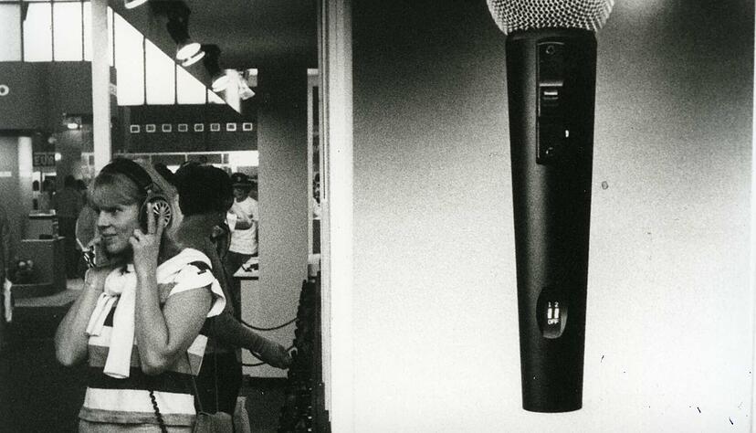 Auf Fachmessen (hier ein Bild aus dem Jahr 1981) war der Audiospezialist Beyerdynamic stets präsent.
