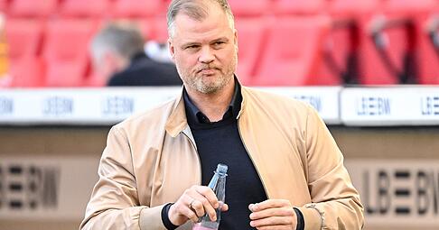 Sportvorstand Fabian Wohlgemuth vom VfB Stuttgart. Sportvorstand Fabian Wohlgemuth vom VfB Stuttgart.