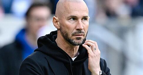 Hoffenheims Trainer Christian Ilzer hat hohe Ziele mit der TSG.
Foto: dpa