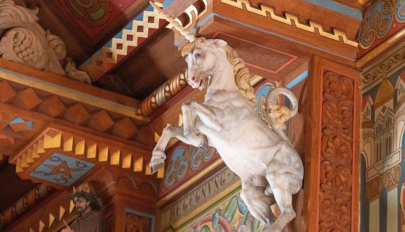 In der Vergangenheit basierten Einh&ouml;rner nicht auf Pferden, sondern auf Ziegen. (Archivbild)