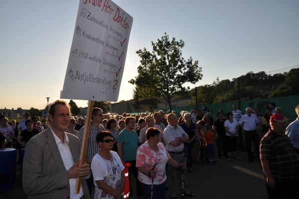 Demo gegen Notfalldienst-Aus Eppingen | 24.05.