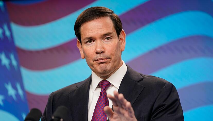 US-Außenminister Rubio äußert sich in Israel skeptisch über Chancen für eine diplomatische Lösung des Gaza-Kriegs. US-Außenminister Rubio äußert sich in Israel skeptisch über Chancen für eine diplomatische Lösung des Gaza-Kriegs.