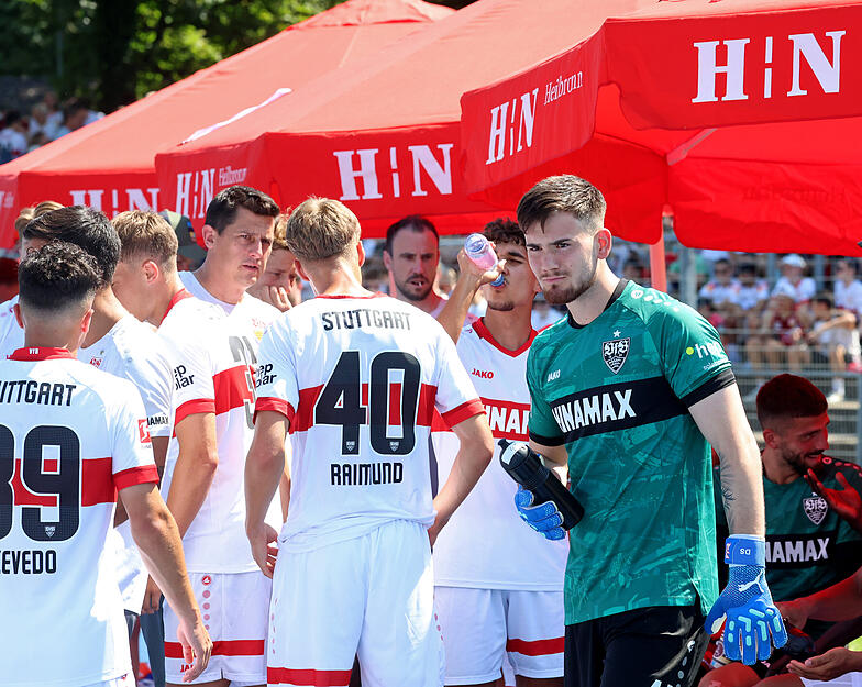 VfB Stuttgart vs. Fortuna Sittard. Frankenstadion Heilbronn.