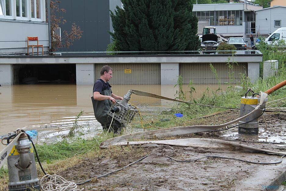 Überschwemmung in Weißbach | 29.05.