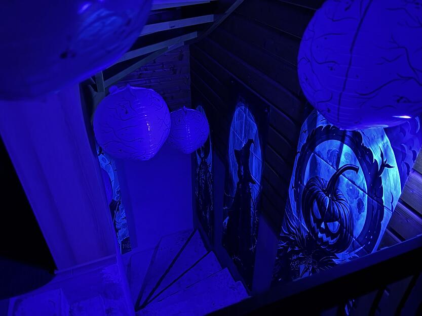 Jedes Jahr wartet das Horrorhaus Unterheinriet mit neuen Schockmomenten und Überraschungen auf. Jedes Jahr wartet das Horrorhaus Unterheinriet mit neuen Schockmomenten und Überraschungen auf.