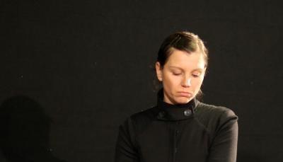 Teresa Enke, Frau des verstorbenen Nationaltorh&uuml;ters Robert Enke, in Hannover.