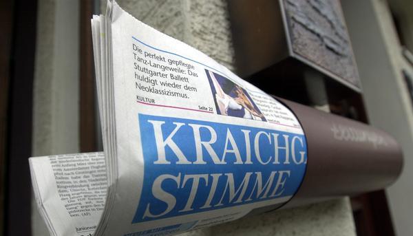 Zusammengestellt von Archiv und Dokumentation der Heilbronner Stimme 
Februar 2001: Die neue Stimme im Kraichgau.