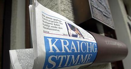 Zusammengestellt von Archiv und Dokumentation der Heilbronner Stimme 
Februar 2001: Die neue Stimme im Kraichgau.