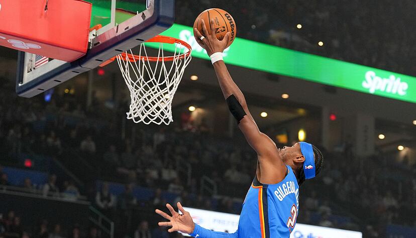 Bester Werfer der Partie: Shai Gilgeous-Alexander f&uuml;hrte die Oklahoma City Thunder zum Sieg gegen die Memphis Grizzlies. (Archivfoto)