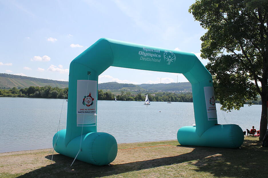 Die Wettkämpfe im Freiwasserschwimmen und Segeln der Landesspiele der Special Olympics finden am Breitenauer See statt. Die Wettkämpfe im Freiwasserschwimmen und Segeln der Landesspiele der Special Olympics finden am Breitenauer See statt.