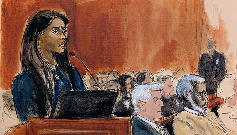 Die Anh&ouml;rung dauerte &uuml;ber mehrere Stunden an.