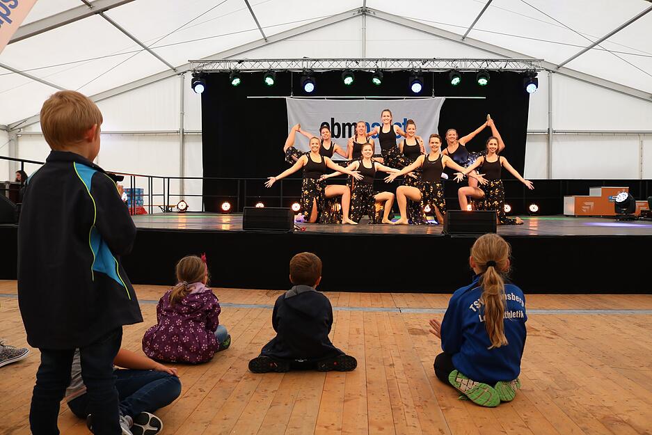 EBM-Papst-Marathon, Niedernhall, Jazztänzerinnen Dancers Spotlight, Ingelfingen, Niedernhall