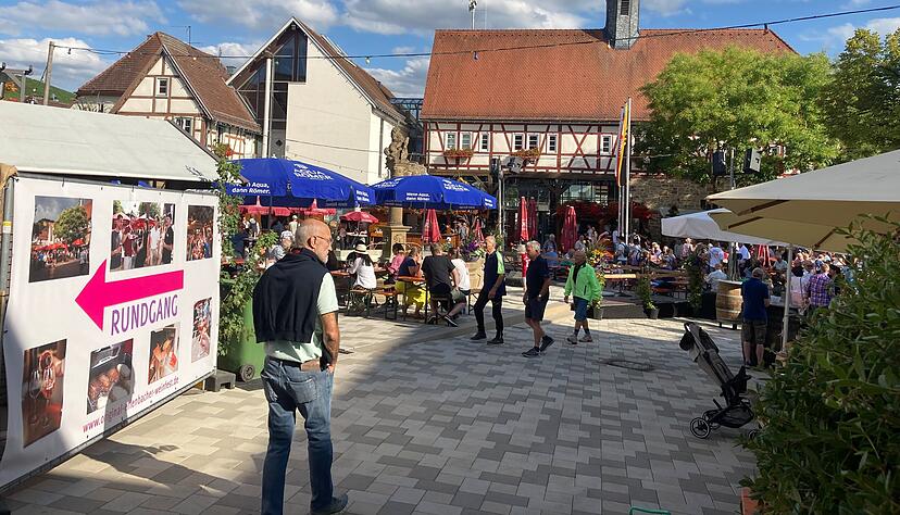 Das Erlenbacher Weinfest wird am Freitagabend eröffnet.